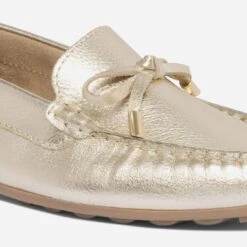 Mocassin Doré En Cuir -Caprices Chaussures Boutique WWWERM 10383580405 5