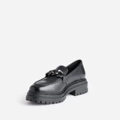 Mocassin TEXTO Noir En Cuir à Semelle Crantée 11 Mocassin TEXTO Noir En Cuir à Semelle Crantée -Caprices Chaussures Boutique WWWERM 10383580438 2