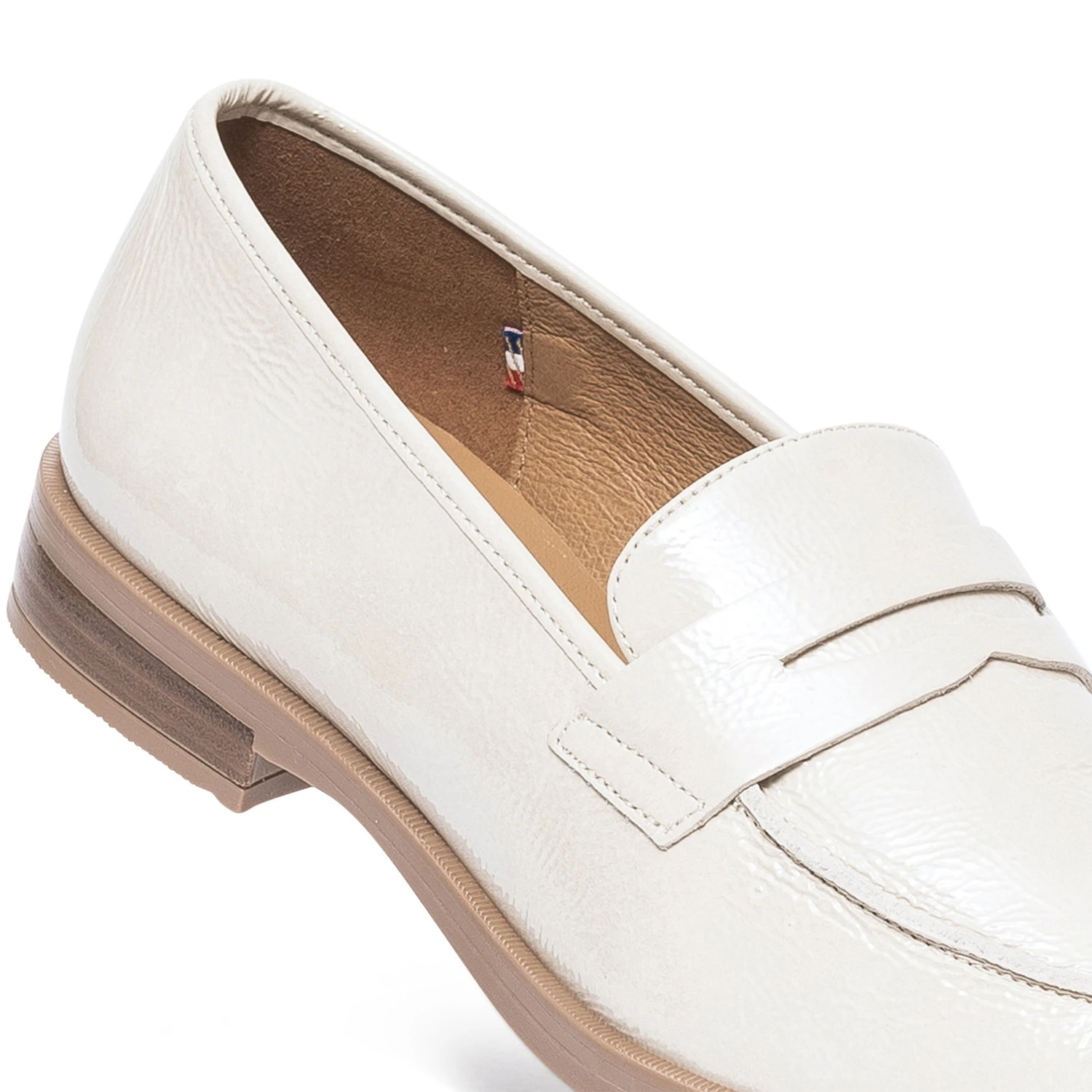 Mocassin ERAM FLEX écru En Cuir Verni 8 Mocassin ERAM FLEX écru En Cuir Verni – Image 6