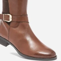 Botte CAPRICE Cognac En Cuir Et Textile à Boucle 13 Botte CAPRICE Cognac En Cuir Et Textile à Boucle -Caprices Chaussures Boutique WWWERM 10383810242 5