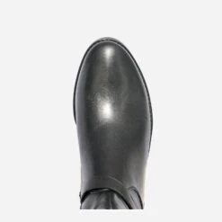 Botte Plate CAPRICE Noire En Cuir -Caprices Chaussures Boutique WWWERM 10383810283 4