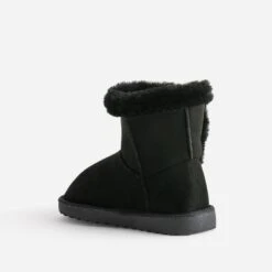 Boots Noir Fourré -Caprices Chaussures Boutique WWWERM 10383821132 3