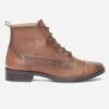 Bottine ERAM FLEX Cognac En Cuir éco-conçu -Caprices Chaussures Boutique WWWERM 10383821175 0