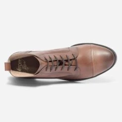 Bottine ERAM FLEX Cognac En Cuir éco-conçu -Caprices Chaussures Boutique WWWERM 10383821175 4