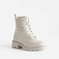 Bottine TEXTO Crème à Tige élastiquée -Caprices Chaussures Boutique WWWERM 10383821310 1