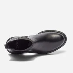 Chelsea Boots TEXTO Noir En Cuir à Semelle Crantée 14 Chelsea Boots TEXTO Noir En Cuir à Semelle Crantée -Caprices Chaussures Boutique WWWERM 10383821339 4