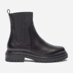 Chelsea Boots TEXTO Noir En Cuir