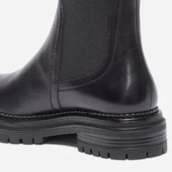 Chelsea Boots TEXTO Noir En Cuir -Caprices Chaussures Boutique WWWERM 10383821415 5