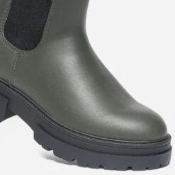 Chelsea Boots TEXTO Kaki à Tige Mi-haute -Caprices Chaussures Boutique WWWERM 10383821430 5