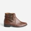 Chelsea Boots ERAM FLEX Cognac En Cuir Avec Bride -Caprices Chaussures Boutique WWWERM 10383821437 0