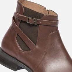Chelsea Boots ERAM FLEX Cognac En Cuir Avec Bride -Caprices Chaussures Boutique WWWERM 10383821437 5