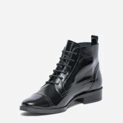 Bottine ERAM FLEX Noire En Cuir Verni -Caprices Chaussures Boutique WWWERM 10383821438 2