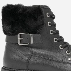 Bottine Noire Fourrée -Caprices Chaussures Boutique WWWERM 10383821453 5