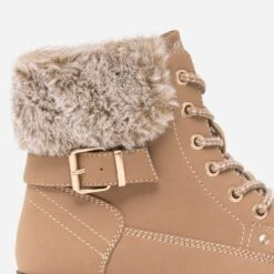 Bottine Beige Fourrée 13 Bottine Beige Fourrée -Caprices Chaussures Boutique WWWERM 10383821455 5