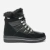 Boots CAPRICE Noir Bi Matière Fourré -Caprices Chaussures Boutique WWWERM 10383821459 0