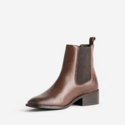 Chelsea Boots Cognac éco-conçu En Cuir -Caprices Chaussures Boutique WWWERM 10383821501 2