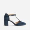 Salomé Marine Suédée éco-conçu à Talon -Caprices Chaussures Boutique WWWERM 10383930003 0