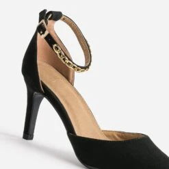 Escarpin TEXTO Noir à Bride-bijou Cheville -Caprices Chaussures Boutique WWWERM 10383930102 5