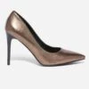 Stiletto TEXTO Bronze Métallisé à Talon Verni -Caprices Chaussures Boutique WWWERM 10383960009 0