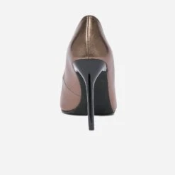 Stiletto TEXTO Bronze Métallisé à Talon Verni -Caprices Chaussures Boutique WWWERM 10383960009 3