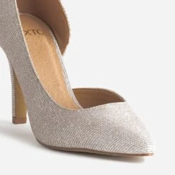 Stiletto TEXTO Beige Pailleté -Caprices Chaussures Boutique WWWERM 10383960014 5