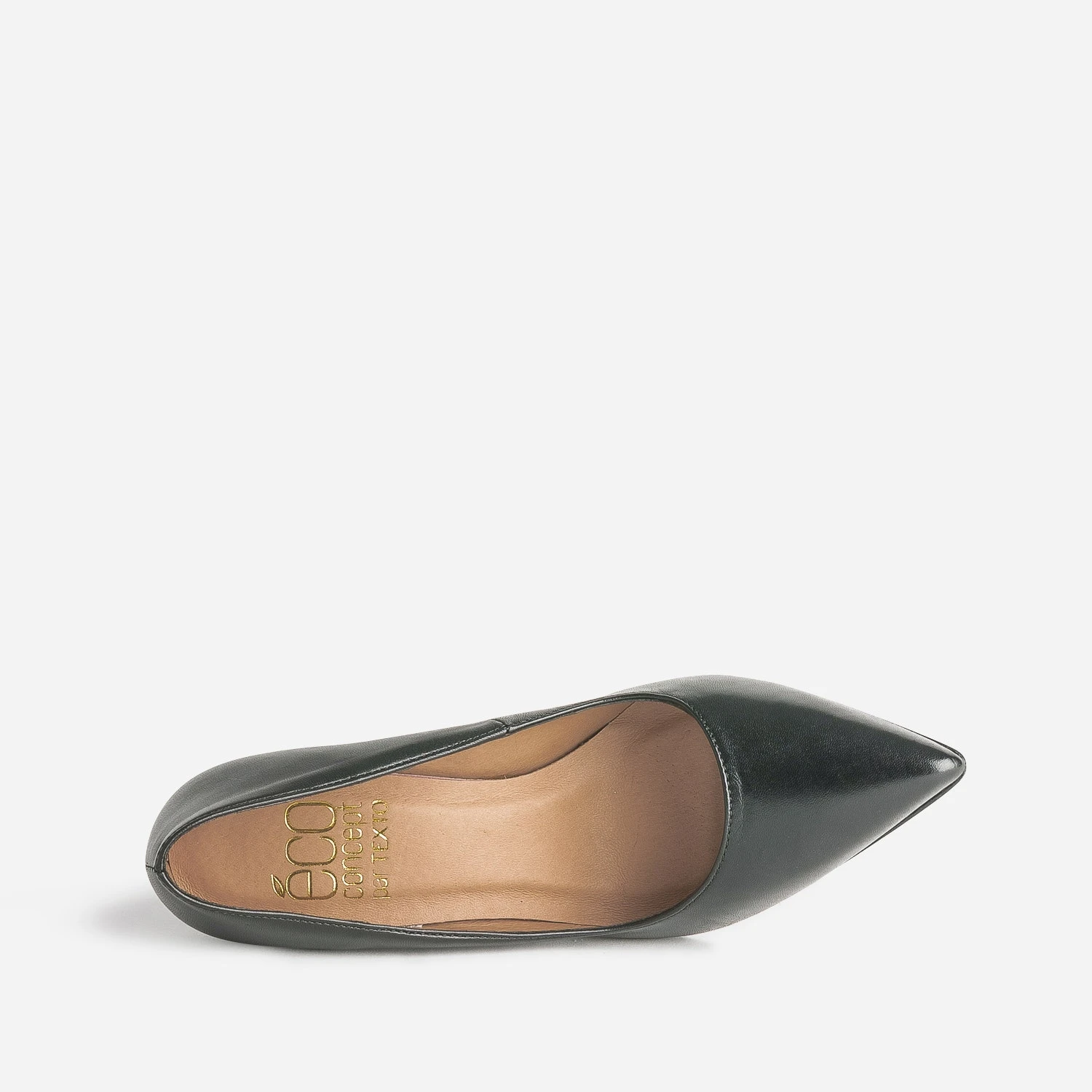 Stiletto TEXTO Noir éco-conçu En Cuir 7 Stiletto TEXTO Noir éco-conçu En Cuir – Image 5