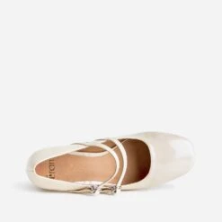 Babies à Talon Beige Verni à Double Bride 11 Babies à Talon Beige Verni à Double Bride -Caprices Chaussures Boutique WWWERM 10383960022 4