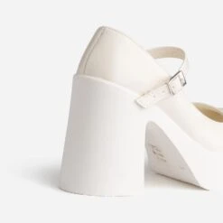 Babies TEXTO écrue Vernie à Plateforme -Caprices Chaussures Boutique WWWERM 10383960024 5