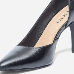 Stiletto TEXTO Noir Effet Python -Caprices Chaussures Boutique WWWERM 10383960729 5