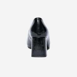 Escarpin Noir Verni à Bout Carré 11 Escarpin Noir Verni à Bout Carré -Caprices Chaussures Boutique WWWERM 10383960773 3