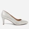 Escarpin Argenté à Bout Pointu 2 Escarpin Argenté à Bout Pointu -Caprices Chaussures Boutique WWWERM 10383990069 0