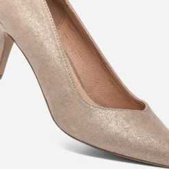 Escarpin Doré à Bout Pointu -Caprices Chaussures Boutique WWWERM 10383990070 5