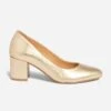 Escarpin Doré En Cuir -Caprices Chaussures Boutique WWWERM 10383990073 0
