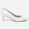 Escarpin Blanc Nacré En Cuir -Caprices Chaussures Boutique WWWERM 10383990075 0