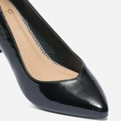 Escarpin Noir Verni à Bout Pointu -Caprices Chaussures Boutique WWWERM 10383990076 5