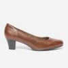 Escarpin ERAM FLEX Marron En Cuir -Caprices Chaussures Boutique WWWERM 10383990077 0