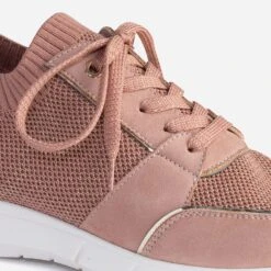 Tennis Vieux Rose Tricotée -Caprices Chaussures Boutique WWWERM 10384320020 5