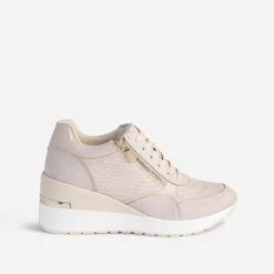 Tennis Compensée Beige