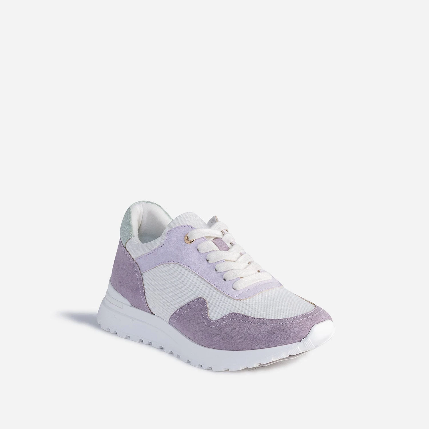 Tennis TEXTO Parme, Blanche, Verte 4 Tennis TEXTO Parme, Blanche, Verte – Image 2