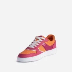 Tennis TEXTO Rose Et Orange -Caprices Chaussures Boutique WWWERM 10384320035 2