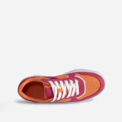 Tennis TEXTO Rose Et Orange -Caprices Chaussures Boutique WWWERM 10384320035 4