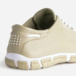 Tennis TBS Beige En Cuir à Semelle Bicolore -Caprices Chaussures Boutique WWWERM 10384320039 5