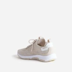 Tennis TBS Beige Effet Tricoté -Caprices Chaussures Boutique WWWERM 10384320046 3