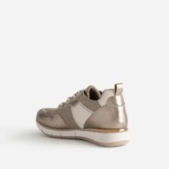 Tennis TEXTO Bronze, Or Et écrue Multi Matières 11 Tennis TEXTO Bronze, Or Et écrue Multi Matières -Caprices Chaussures Boutique WWWERM 10384320203 3