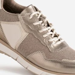 Tennis TEXTO Bronze, Or Et écrue Multi Matières 13 Tennis TEXTO Bronze, Or Et écrue Multi Matières -Caprices Chaussures Boutique WWWERM 10384320203 5