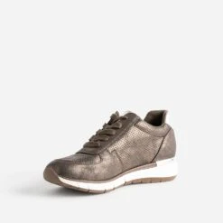 Tennis Bronze Perforée 10 Tennis Bronze Perforée -Caprices Chaussures Boutique WWWERM 10384320225 2