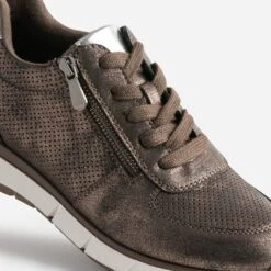 Tennis Bronze Perforée 13 Tennis Bronze Perforée -Caprices Chaussures Boutique WWWERM 10384320225 5