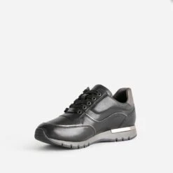 Tennis CAPRICE Noire En Cuir -Caprices Chaussures Boutique WWWERM 10384320232 2