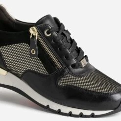 Tennis CAPRICE Noire Et Dorée -Caprices Chaussures Boutique WWWERM 10384320242 5