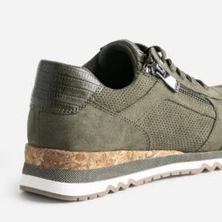 Tennis MARCO TOZZI Kaki -Caprices Chaussures Boutique WWWERM 10384320282 5